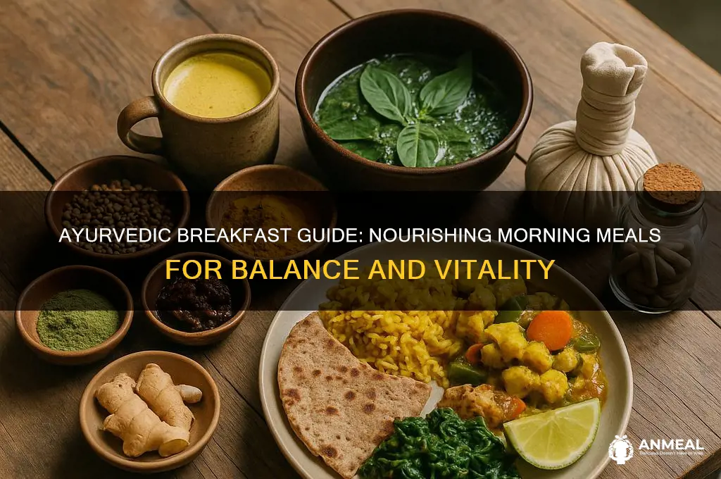 what does ayurveda say to have for breakfast