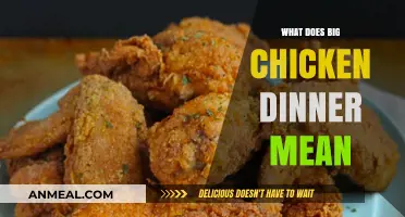 What Does Big Chicken Dinner Mean? Unraveling the Slang Mystery