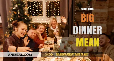 What Does Big Dinner Mean? Exploring Cultural Significance and Traditions