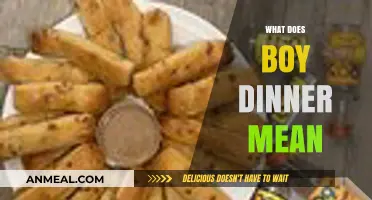 Unraveling the Meaning: What Does 'Boy Dinner' Really Signify?
