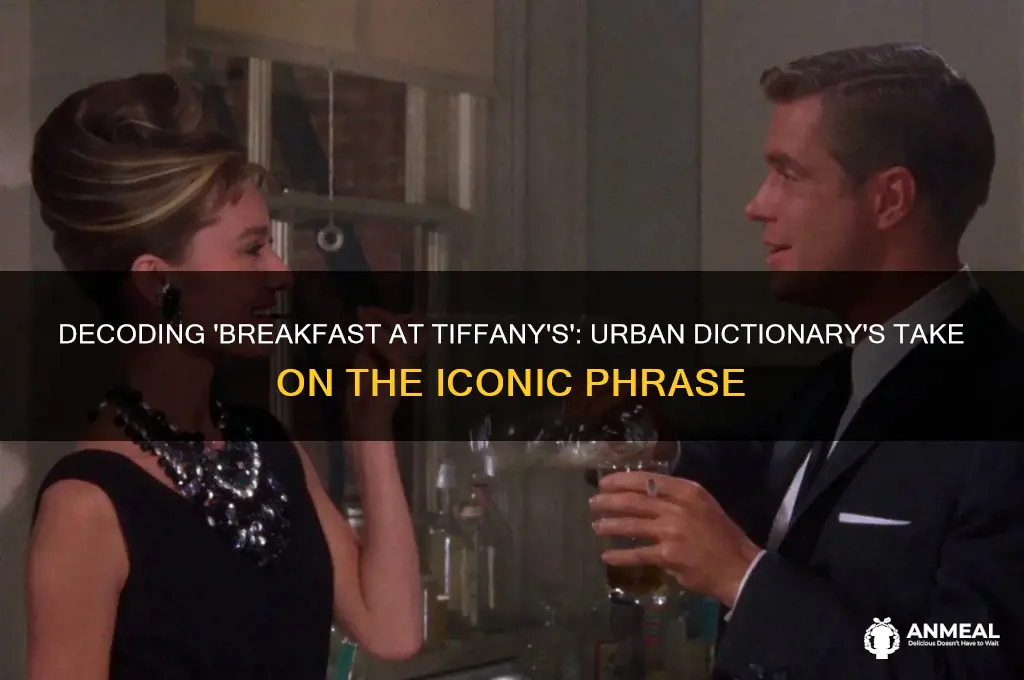 what does breakfast at tiffany