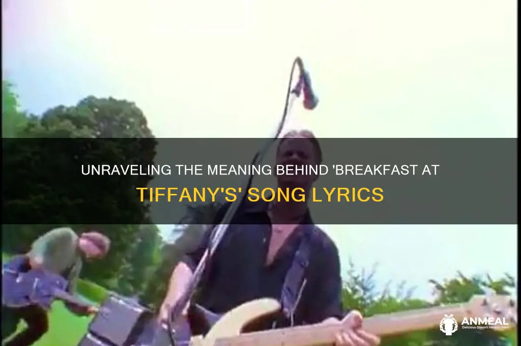 what does breakfast at tiffany