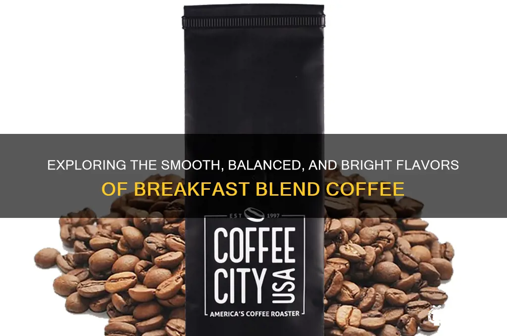 what does breakfast blend taste like
