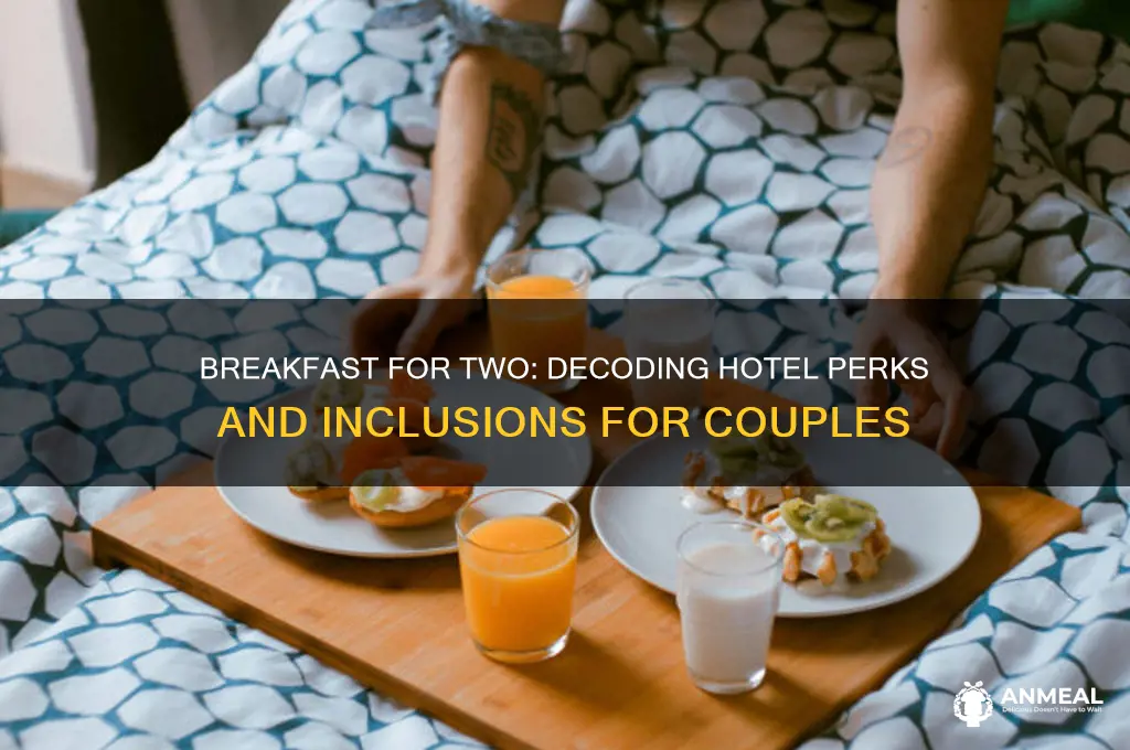 what does breakfast for 2 mean when renting hotel
