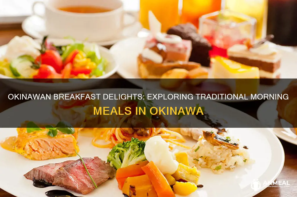 what does breakfast look in okinawa