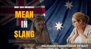What Does Breakfast Mean in Slang? Decoding the Urban Lingo
