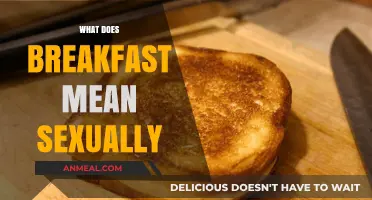 What Does Breakfast Mean Sexually? Decoding the Morning Metaphor