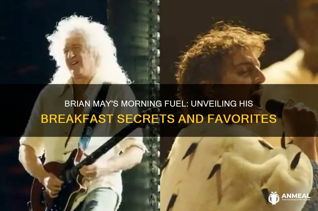 what does brian may have for breakfast