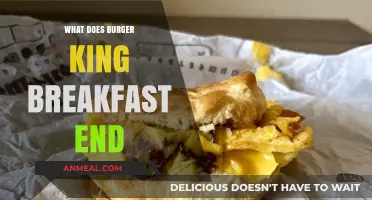 When Does Burger King Stop Serving Breakfast? Your Morning Guide