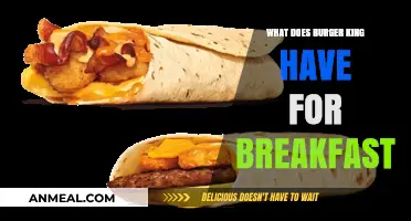 Burger King's Breakfast Menu: What's on Offer?