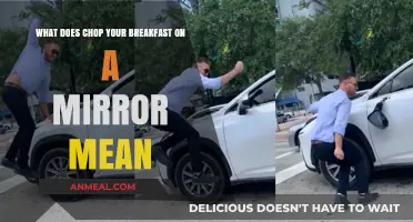 Chop Your Breakfast on a Mirror: Decoding the Bizarre Phrase