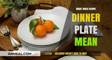 Understanding the Meaning and Use of Coupe Dinner Plates in Dining