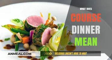 Understanding the Meaning and Elegance of a Course Dinner