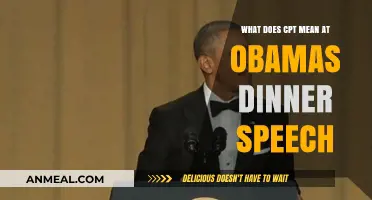 Decoding CPT: Understanding Obama's Dinner Speech Acronym and Its Significance