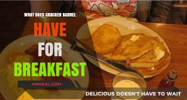 Cracker Barrel Breakfast Menu: Southern Comfort Food Classics & More
