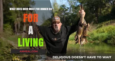 Deer Meat for Dinner: Unveiling the Career Behind the Culinary Adventures