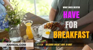 Dexter's Morning Fuel: Uncovering His Breakfast Secrets and Preferences
