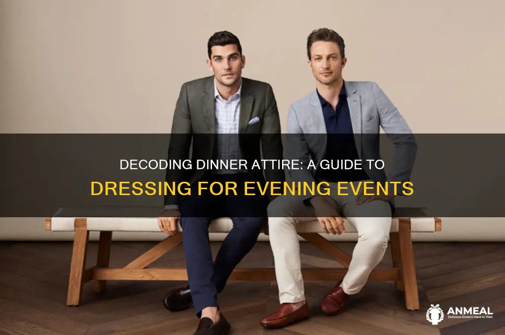 what does dinner attire mean
