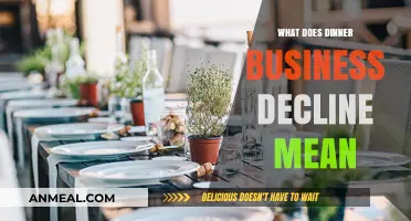 Understanding the Impact of Declining Dinner Business on Restaurants
