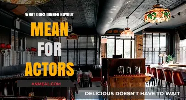 Understanding Dinner Buyout: What It Means for Actors' Compensation and Rights
