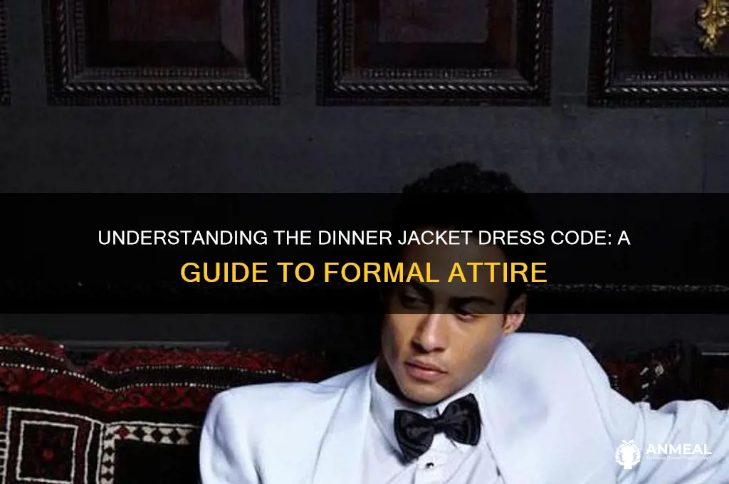 what does dinner jacket dress code mean