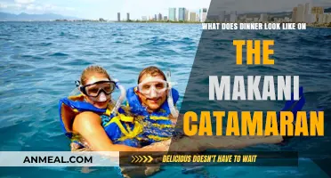 Sailing and Dining: A Glimpse at Makani Catamaran's Dinner Experience