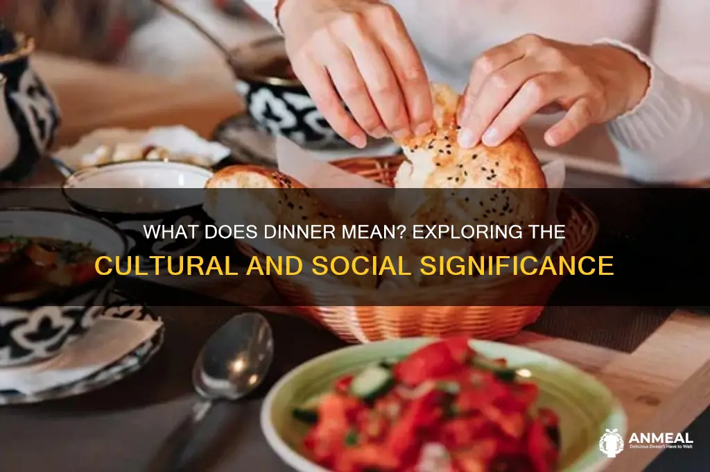 what does dinner mena