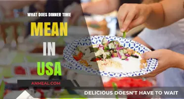 Exploring the Cultural Significance of Dinner Time in the USA