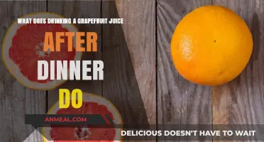 Grapefruit Juice After Dinner: Surprising Health Benefits and Effects