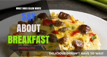 Ellen White's Breakfast Wisdom: Health, Simplicity, and Spiritual Nourishment