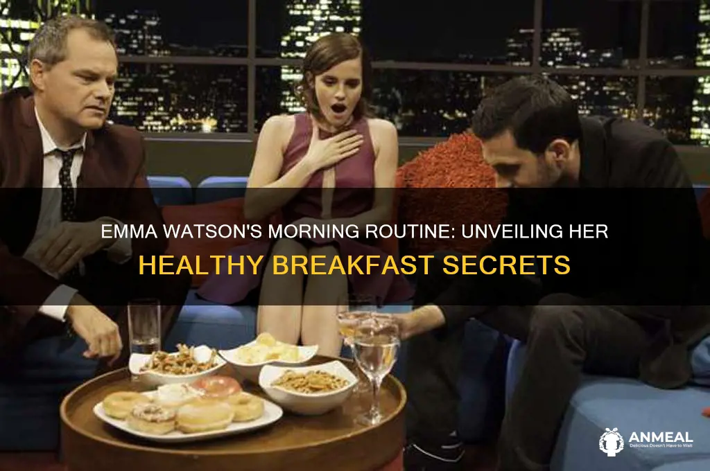 what does emma watson have for breakfast