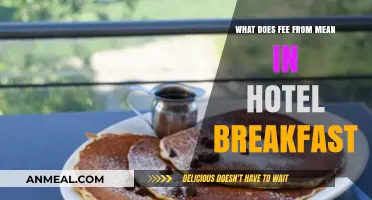 Understanding 'Fee From' in Hotel Breakfast: A Comprehensive Guide