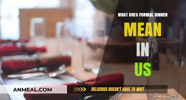 Understanding Formal Dinner Etiquette in the United States: A Comprehensive Guide