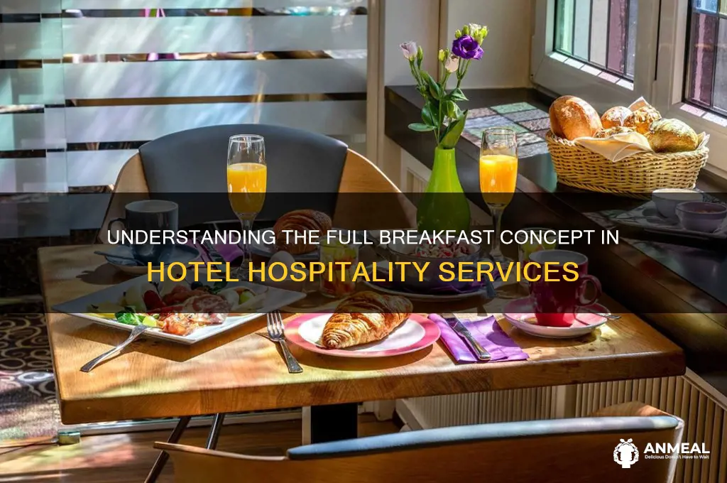 what does full breakfast mean for hotel