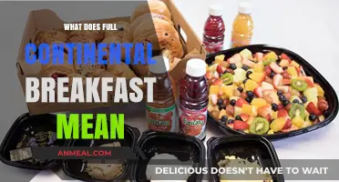 Understanding the Full Continental Breakfast: A Comprehensive Guide to Morning Meals