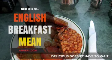 What Does Full English Breakfast Mean? A Complete Guide