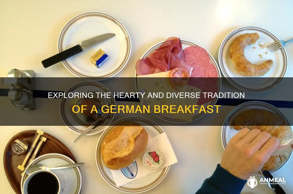 what does german breakfast mean