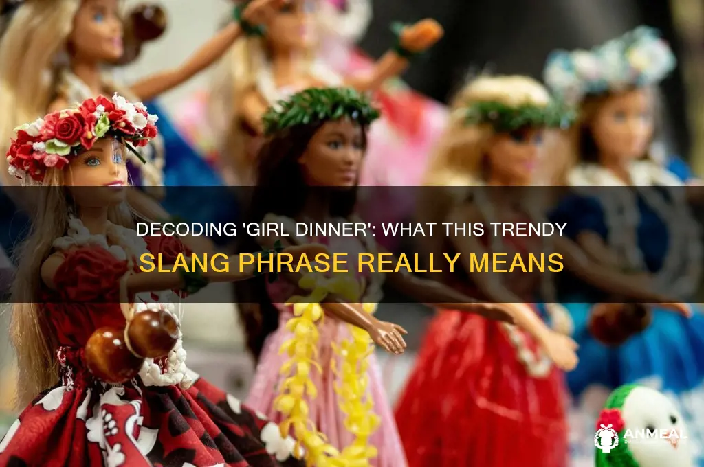 what does girl dinner mean in slang