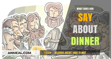 Divine Dinner Insights: Exploring God's Teachings on Evening Meals