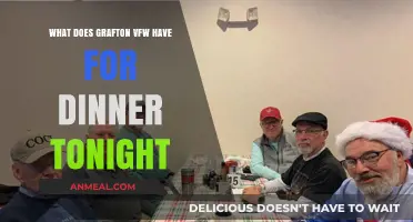 Grafton VFW Dinner Tonight: Menu Highlights and Special Offers