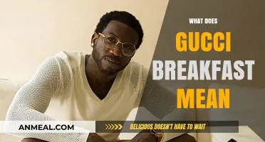 What Does Gucci Breakfast Mean? Decoding the Luxurious Trend