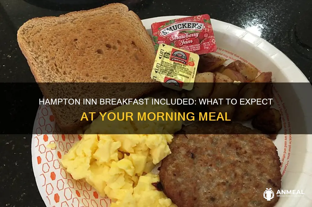 what does hampton inn breakfast included