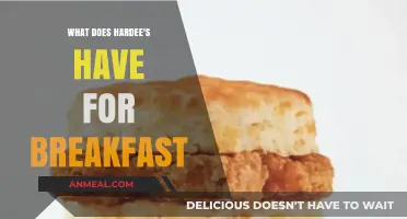 Hardee's Breakfast Menu: Delicious Morning Options to Start Your Day