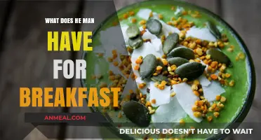 What Does He Eat? Unveiling His Morning Breakfast Routine