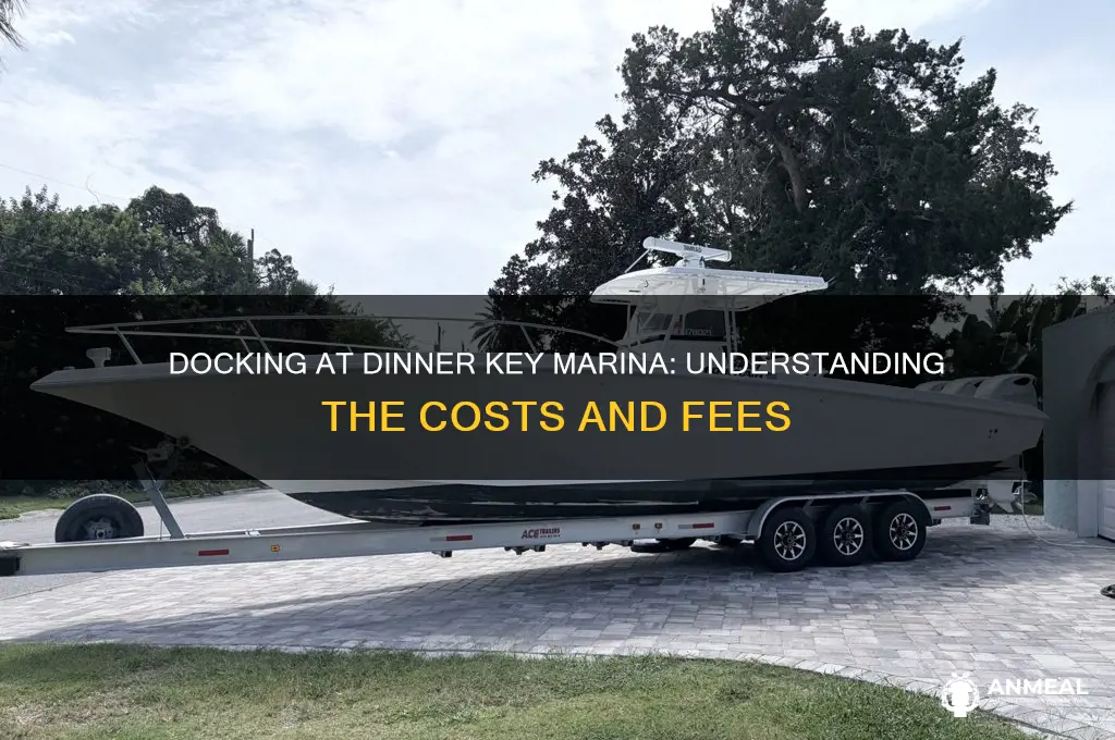 what does it cost to dock in dinner key marina
