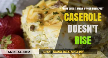 Why Your Breakfast Casserole Didn't Rise: Troubleshooting Tips and Tricks