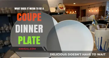 Understanding the Elegance and Purpose of a Coupe Dinner Plate