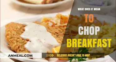 Chopping Breakfast: Unraveling the Meaning Behind This Unique Phrase