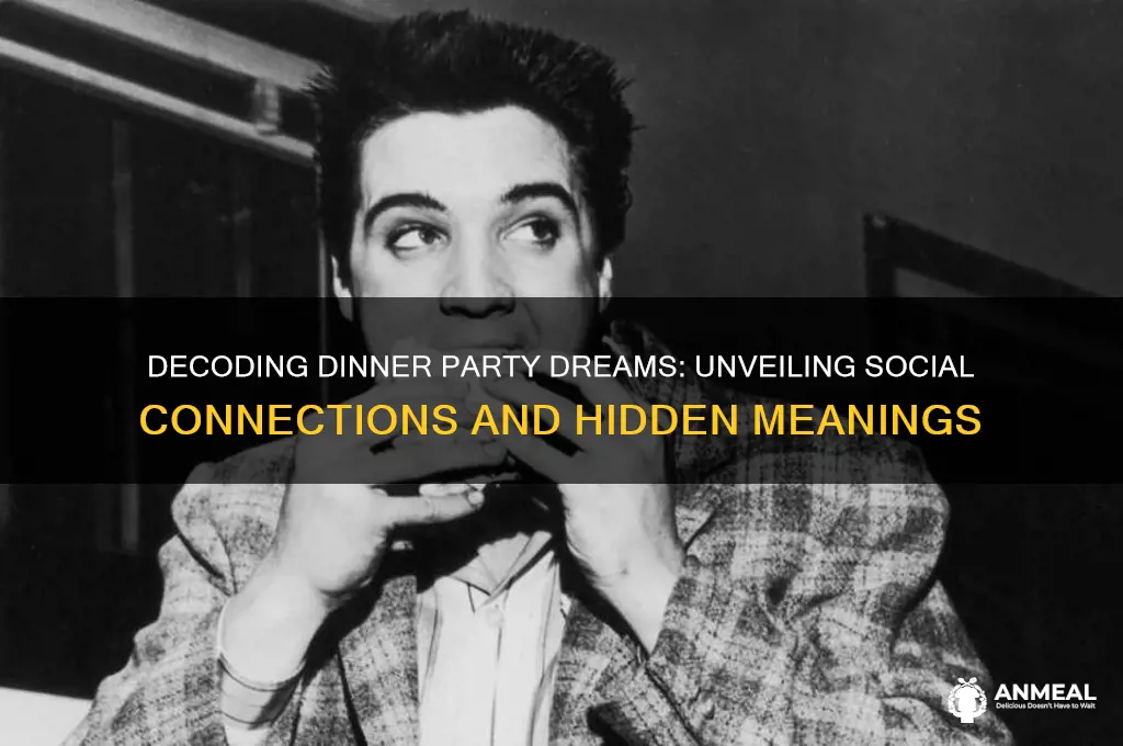 what does it mean to dream about a dinner party