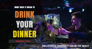 Sipping Supper: Exploring the Concept of Drinking Your Dinner